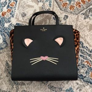 Kate spade Medium crossbody satchel cheetah!